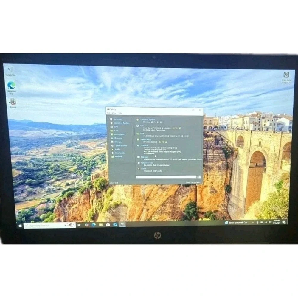 HP ZBook 17 G3 Mobile Workstation i7-6700HQ 16GB RAM 512GB SSD Win 10 Pro